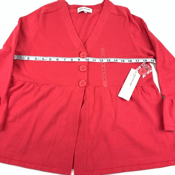 Jones New York-New with Tag-Coral-Large- - Picture 3 of 6